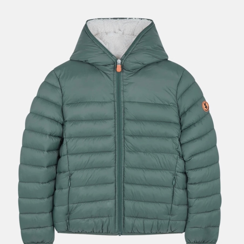 SaveTheDuck Boy’s Giga Fleece Lined Hooded Coat